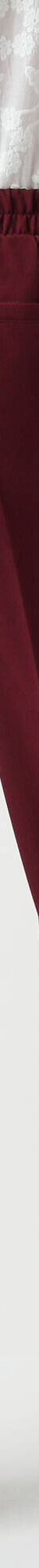 Pantalon fluide effet pont (lie de vin) Pantalon fluide effet pont (lie de vin)